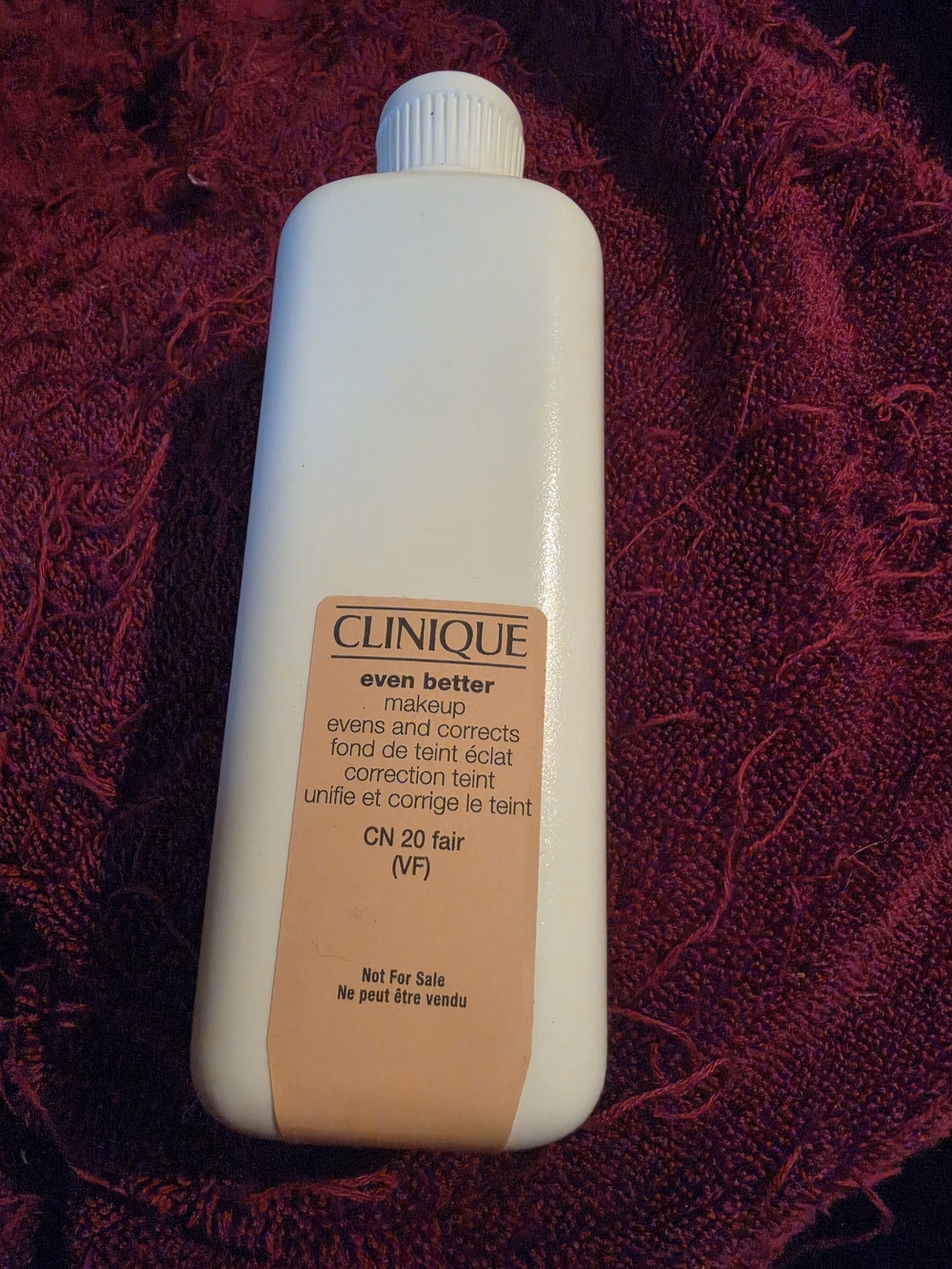Clinique Even Better Makeup CN 20 Fair – 6.7 oz Bottle
